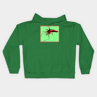 Giant Squid : Deep Water Sea Creature Print Kids Hoodie